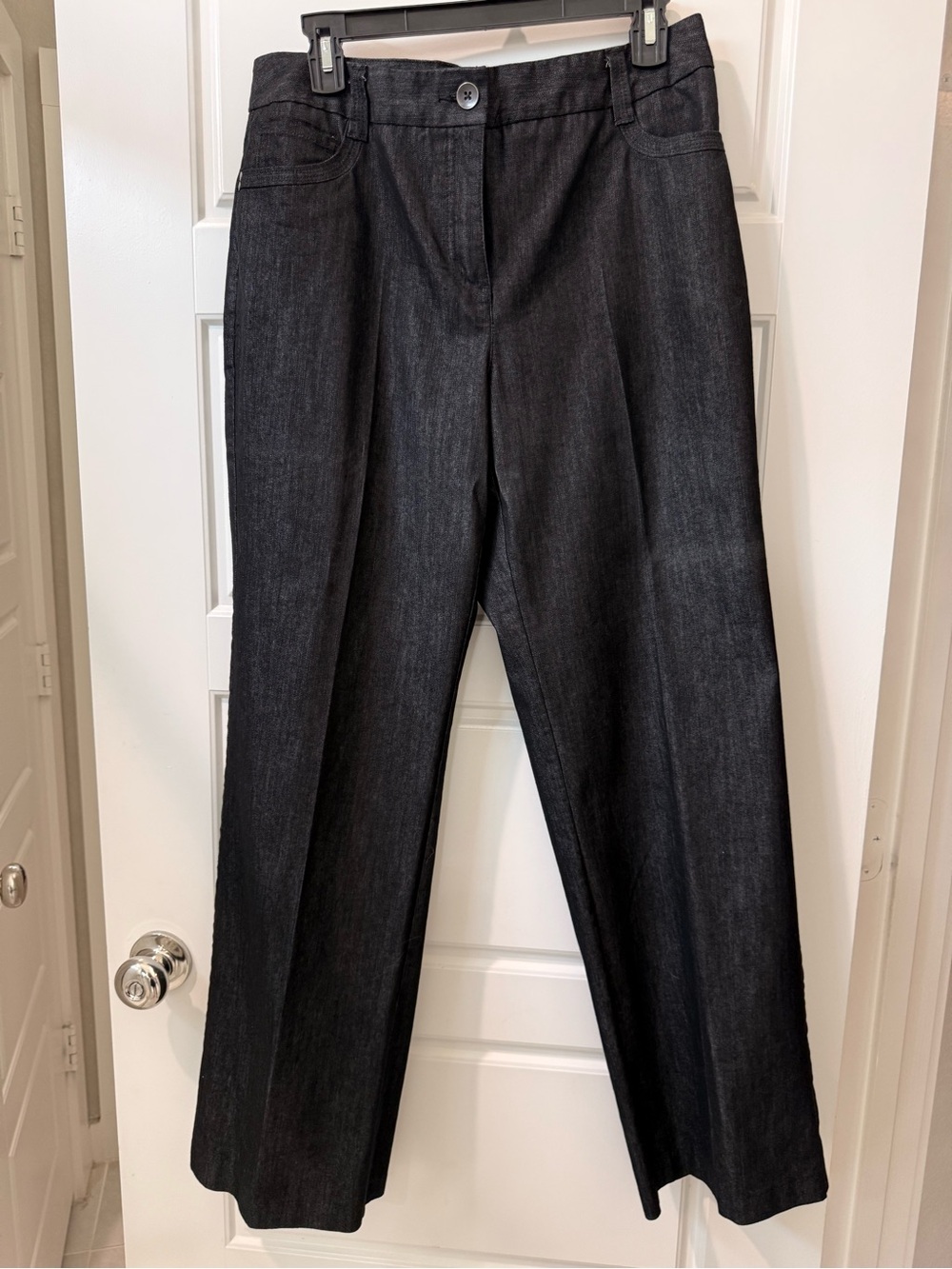 Cato Black Straight-Leg Pants